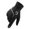 Warm gloves for men and women cycling anti-splashing, windproof and non-slip fleece touch screen