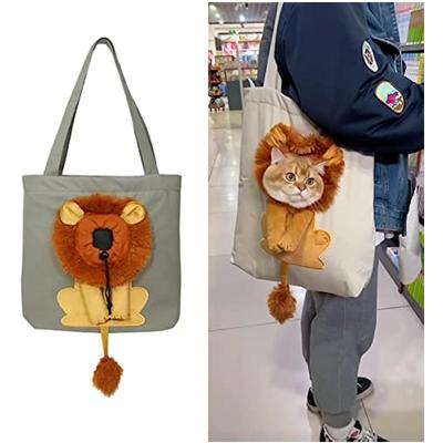 Evcil Hayvan Sırt Çantası Taşıyıcı, Katlanabilir Evcil Hayvan Sırt Çantası Çantası Nefes Alabilen Evcil Hayvan Taşıyıcı, Başını Dışarı Çıkarma Özelliği