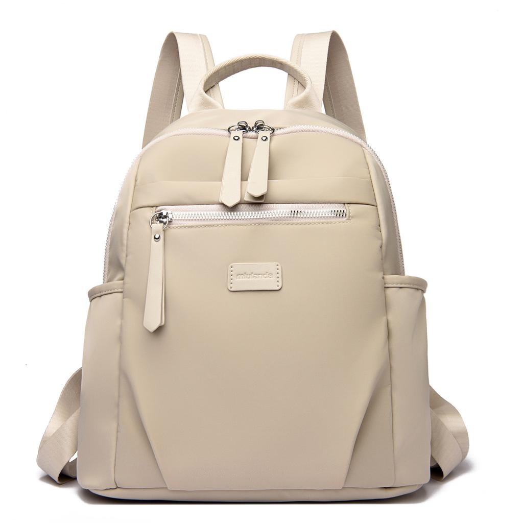 Schoolbag Oxford cloth backpack women's canvas travel bag women's bag travel can be labeled one piece