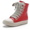 Fashionable Street Boots, College Style Boots, Big Eyelets, Short Boots
