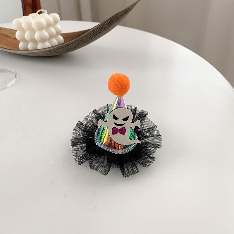 Bandeau Citrouille d'Halloween Squelettique & Pinces à Cheveux Mignonnes pour Enfants