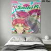 The Disastrous Life of Saiki K Wall Tapestry Aesthetic Wall Hanging Printed Fabric Blanket Decorative Tapestries for Bedroom Living Room Home Decor