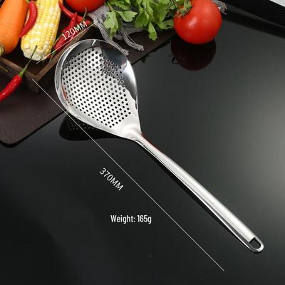 304 Stainless Steel Slotted Strainer Spoon