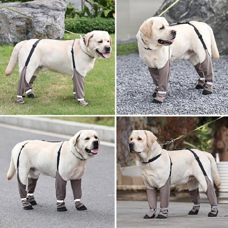 Antislip Pet Dog Booties Waterproof Dog Outdoor Booties Rain Shoes for Rainy Dog Foot Covers for Rainy