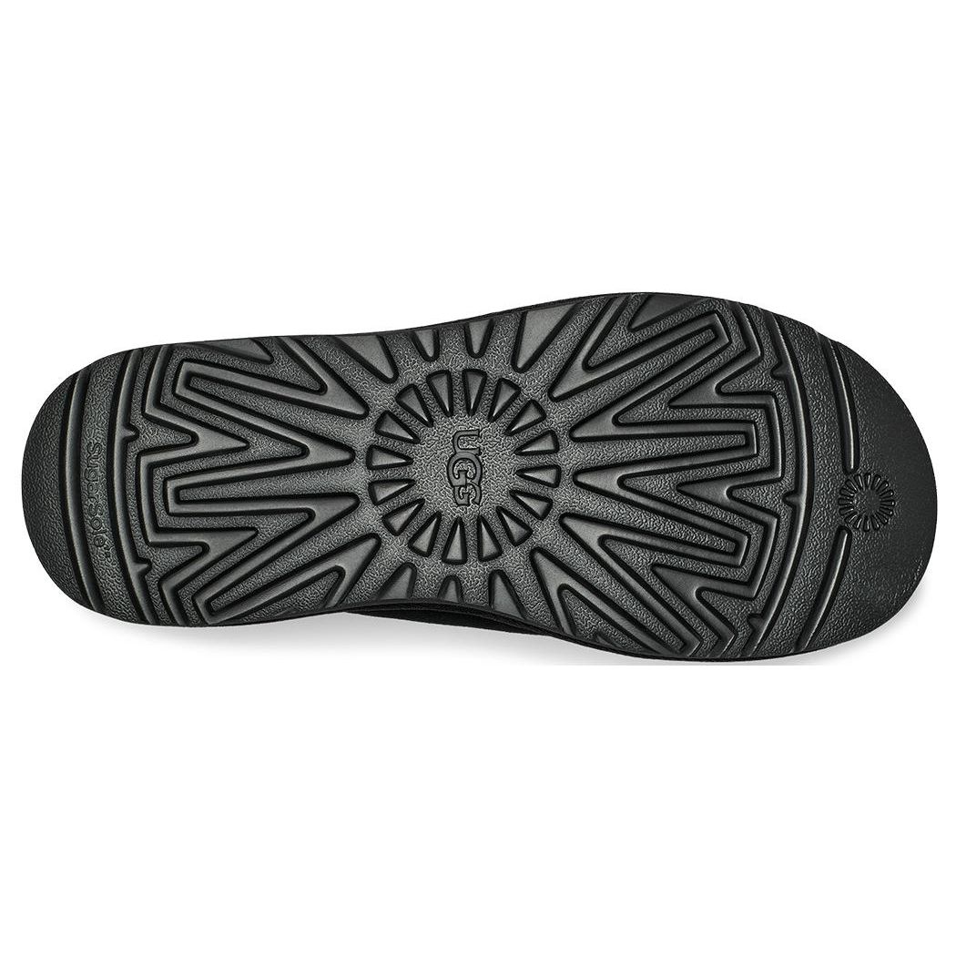 UGG Сандалии мужские Goldencoast Slide кожаные легкие минималистичные модные черные — фото 6