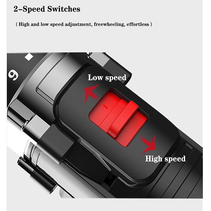 Cordless Drill Set Electric Screwdriver Mini Wireless Power Driver W/ Battery Charger Variable Speed DIY Power Tools