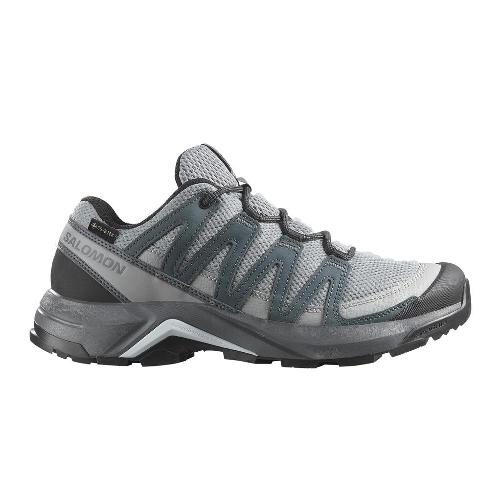 Salomon Recon WP Hiking and Trekking Shoes Recon Size Blue X-Adventure Women's (X-Adventure Gore-Tex), Men's L47813300, 24.5,