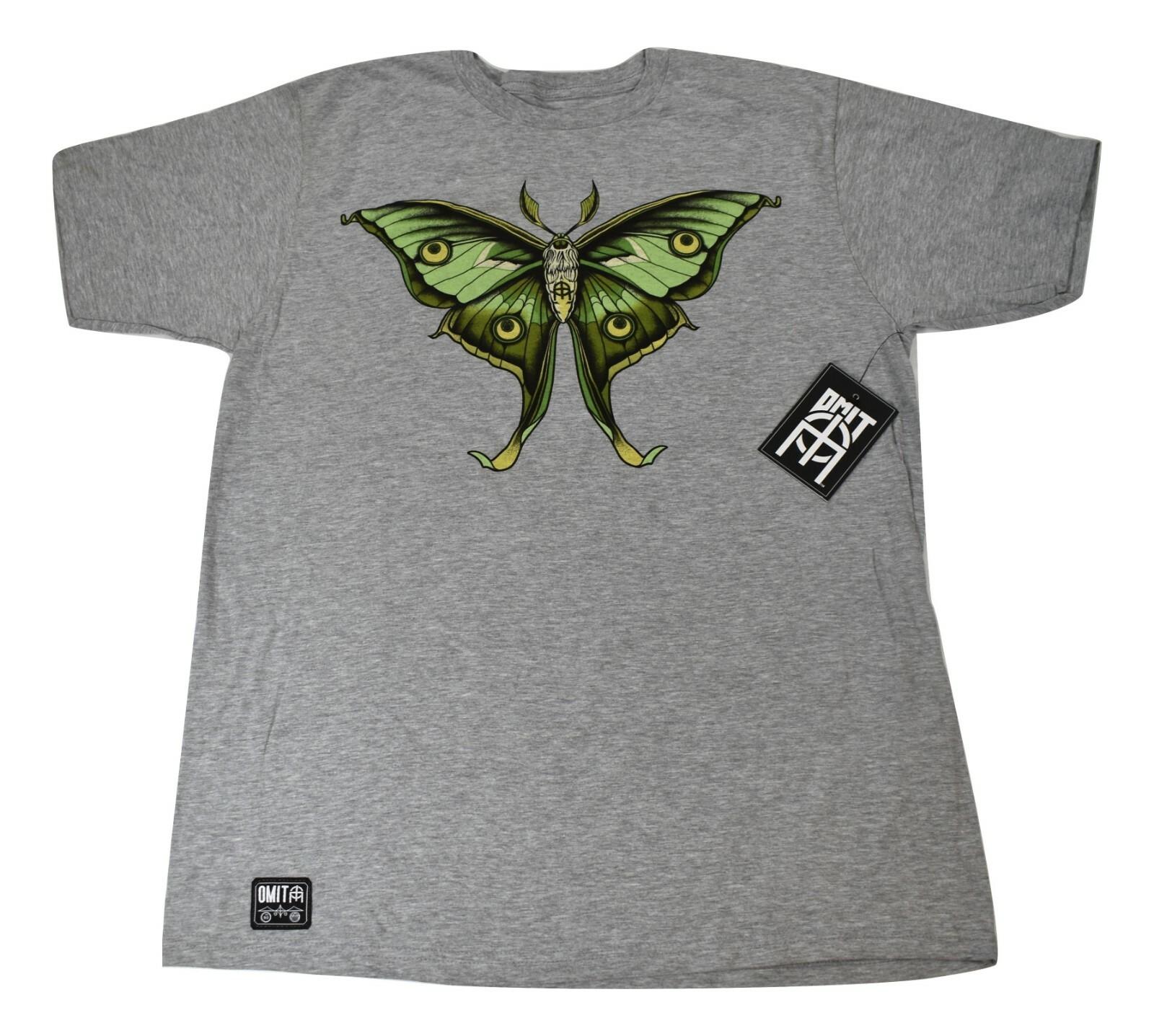 Omit Mens Luna Gray Tee Shirt New L L