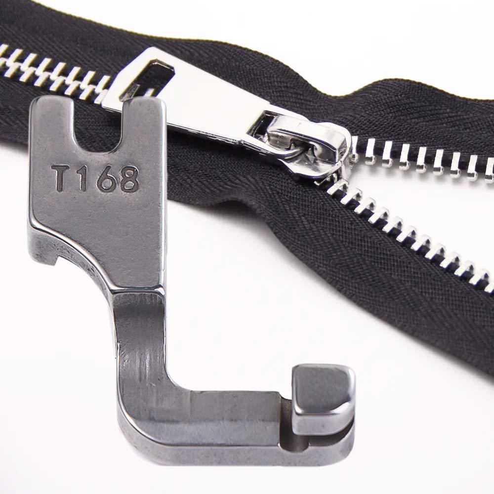 Steel Recessive Zipper Single-Sided Sewing Tools Zipper Presser Foot Sewing Accessories #S518L/T168