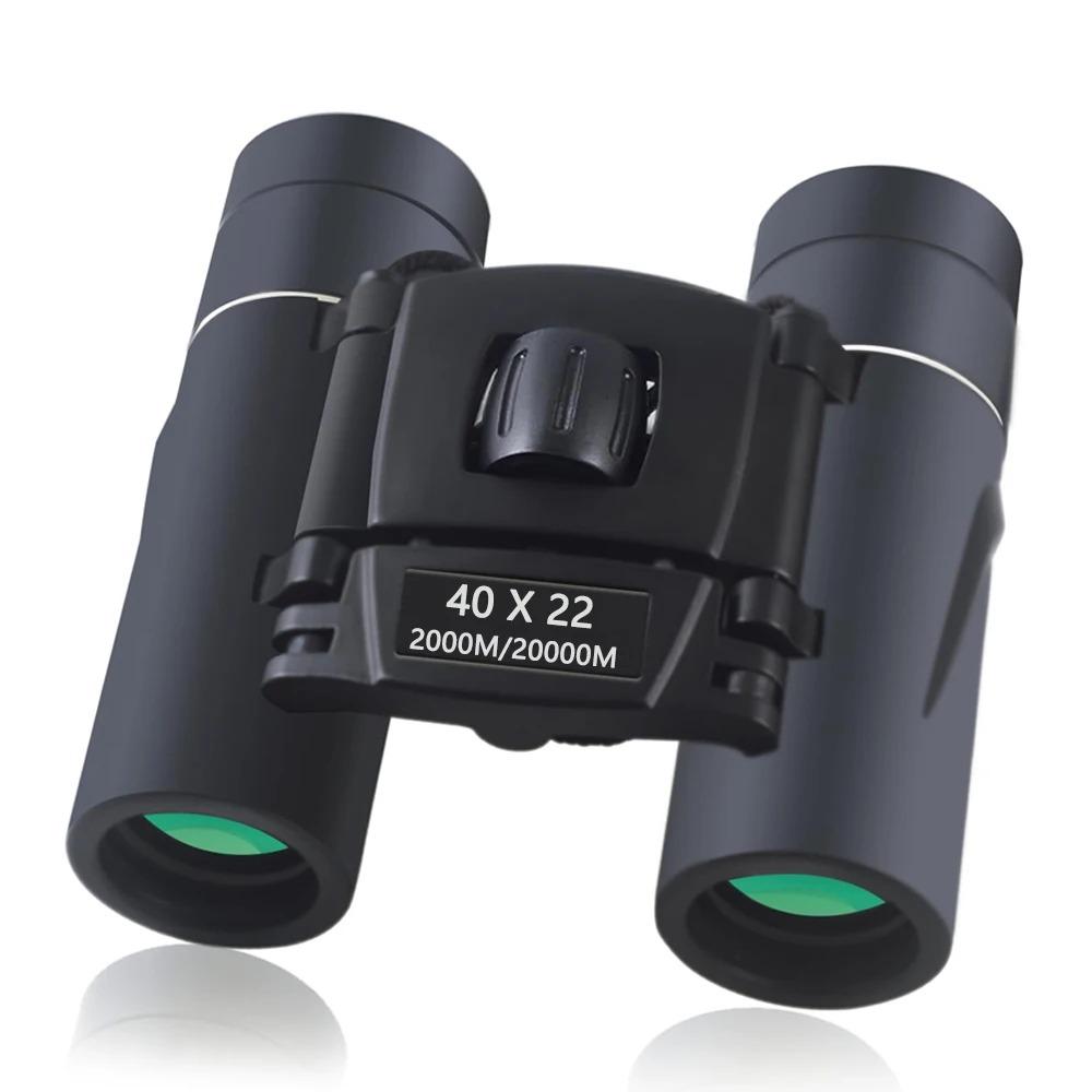 

40x22Compact Binoculars Black-Binoculars for Adults, High Powered Easy Focus Binocular for Bird Watching,Outdoor Hunting,Travel