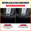 2/5/10Pc Carbon Fiber Small Steering Wheel Car Logo Multifunction 3D Stickers For Lexus LS IS350 ES300 GS350 CT200h GX460 LX570