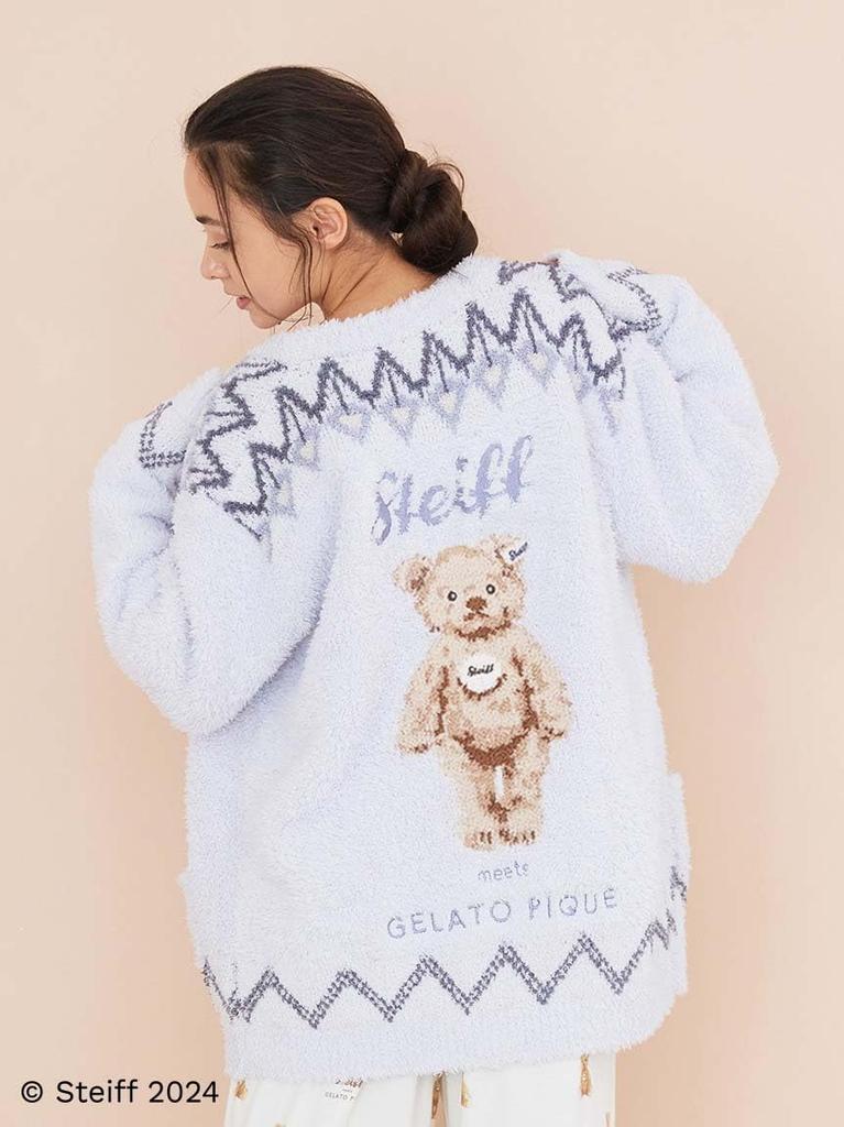 Gelato James Fair Isle JQD Cardigan PWNT245070BLUF [Steiff]