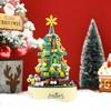 Christmas Tree Building - A Kids' STEM Educational Gift With Light-Up Base And Ornaments