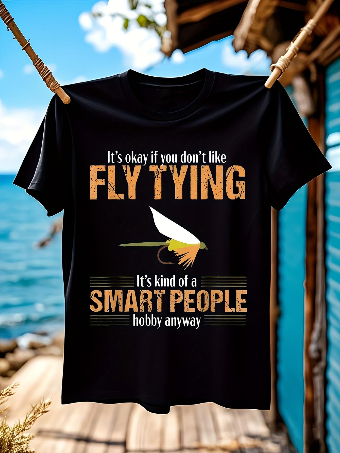 Funny Tshirt Funny Fly Fishing Saying Tshirt - Its Okay I... M
