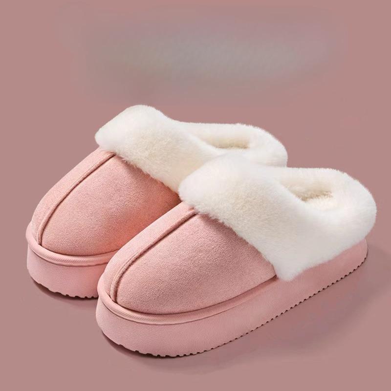 New Thick-soled Shoes for Women, Anti-slip, Breathable and Warm Slippers, Snow Boots and Cotton Shoes
