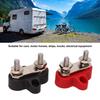 1 Pair 48V Battery Power Stud Stainless Steel Post Bus Bar Terminal Block for Truck RV Boat