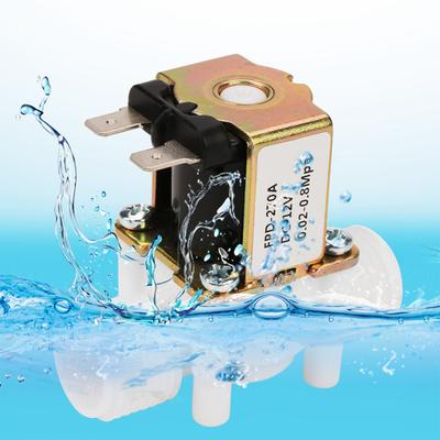 12V G1/2" NC Plastic Electrical Inlet Solenoid Water Valve for Water Dispense