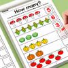 32-Page Illustrated Math Workbook Designed for Interactive Preschool Learning, Featuring Number Tracing 0-12 Practice Book