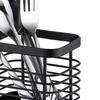 Utensil Holder Drying Rack Stainless Steel Draining Basket Wall Mount No Drilling for Kitchen
