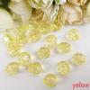10MM Transparent Acrylic Corner Beads: DIY Handmade Curtain Ornaments, Imitation Crystal and Colored Loose Beading Materials