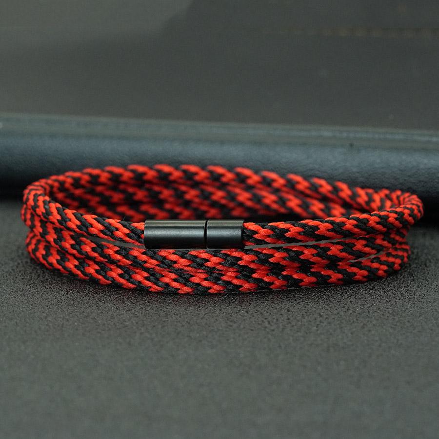 Trendy Men High Quality String Braided Bracelet Adjustable 3 Layer Nylon Wristband Fashion Casual Business Jewelry Accessories