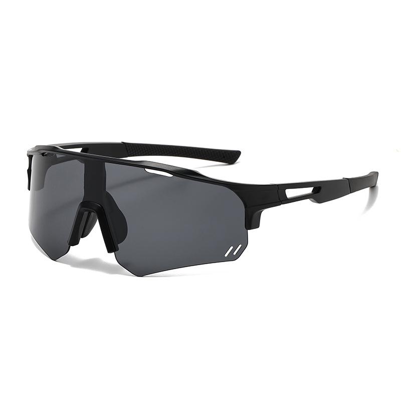 Unisex Outdoor Sports Cycling Sunglasses - Windproof, Iridescent, UV Protection, Fashionable European/American Style