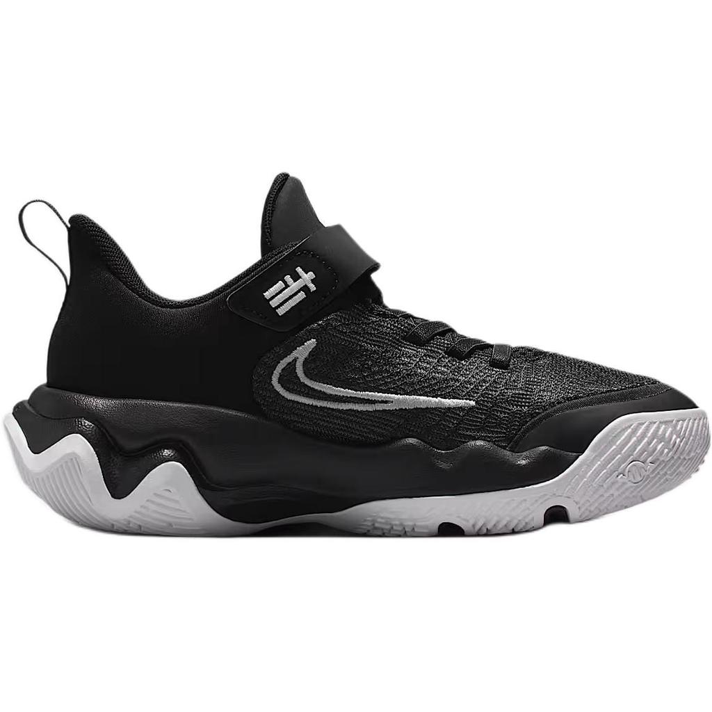 Nike Giannis Immortality 4 Low top Children's Basketball Shoes Black Gray Children Aged 3 7 Years Old IH7665-004