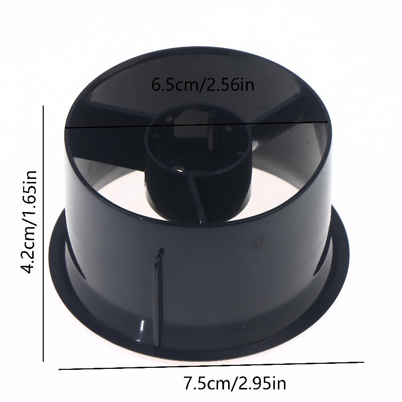 Duct Fan 64Mm 5-Blade No Motor For Rc Edf Jet Airplanes Toy Parts Mounting 3.0Mm Motor Shafts