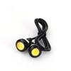 10Pcs 10W Eagle Eye Car DRL Daytime Running Backup Tail COB Light Bulb Amber LED