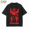 Impact Original The Devil Tarot Card Vintage Oversized TShirt QAGP