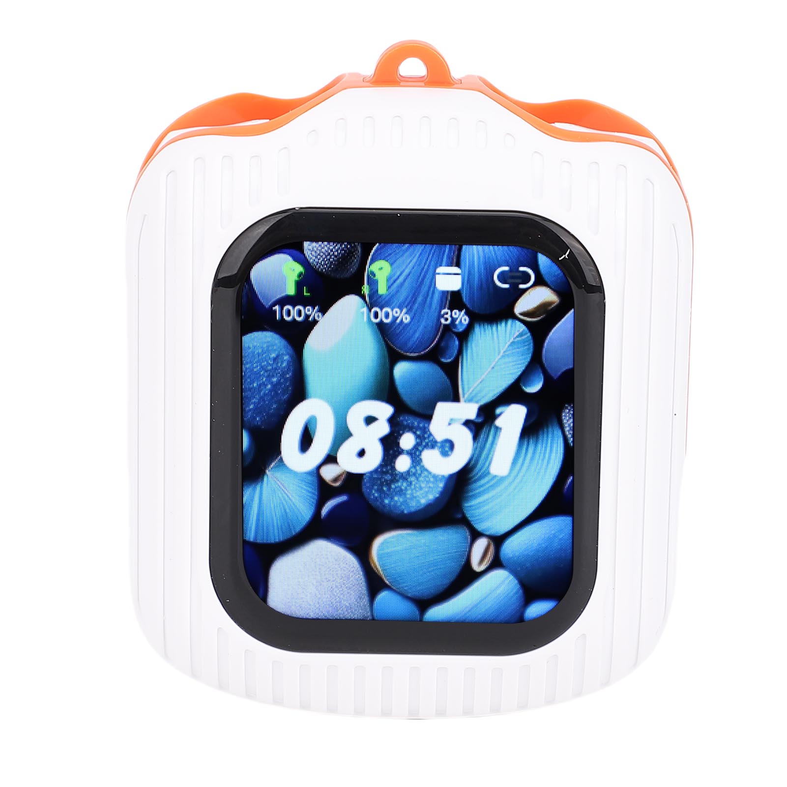 

BT Наушники ЖК-дисплей Управление приложением Портативные наушники-вкладыши для учебы работы жизни 10м Черные White белый