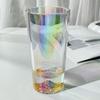 Rainbow Fuji Mountain Glass Cup Unique Design Fairy Whiskey Coffee Cup