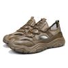 Black Fashion Designer Men's Sandals Breathable Casual Shoes for Men Outdoor Non Slip Beach Sandals New Male Platform Sandalias
