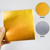 New Gold Foil Transfer Sheets Metal Embossing Art Kit Silver Gold Shimmer Shiny Embossing Engraving Painting Kit Decor Crafting