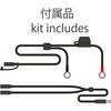 KOMINE Motorcycle Heated Inner Gloves 12V Black L 1182 For and Spring Electric Heating EK-204 Fall, Winter,