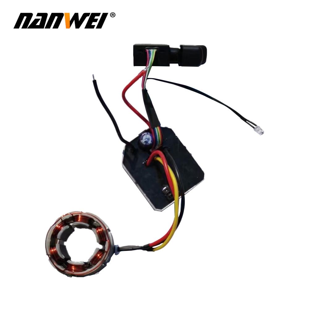 

Плата управления + двигатель + переключатель для отвертки NANWEI 150N