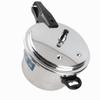 Pressure Cooker 5L Aluminum Alloy Explosion Proof Fast Cooking Canning Cooker Pot with Steam Rack for Gas Electric