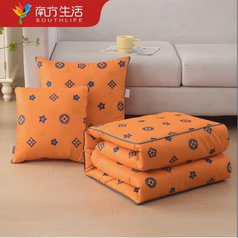 

Multi-functional Combed Cotton Pillow Blanket
