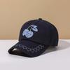 Korean Style Cherry Baseball Cap Sunscreen Sunshade Casquette Embroidered Peaked Hat  Sports