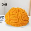Cappello a Cervello Spaventoso Halloween Berretto Lavorato a Maglia Elastico Spesso per Adulti Bambini Skullies Tieniti Caldo all'Aperto Cappellino per Bambini Copricapo Invernale