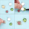 5pcs Blank Pendant Charms Round Blank Pendant Trays Versatile Tray Setting  Jewelry Making