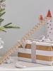 24 Days Countdown to Christmas Advent Calendar 2025 Christmas Wooden Stairs Climbing Santa Claus Desk Decoration