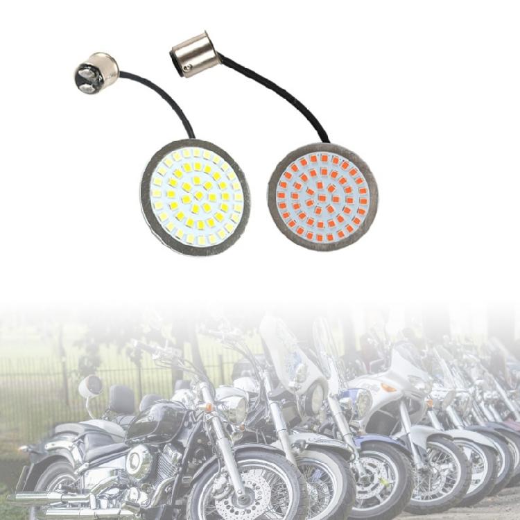 Motorcycle Turn Signals Lights Running Light Indicators Universally 48 LED Flowing Turn Signal Lights Waterproof