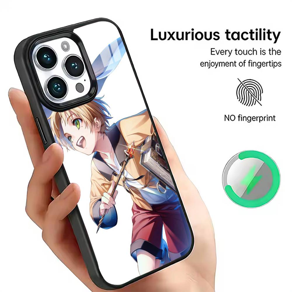 Mushoku Tensei Jobless Reincarnation Phone Case Magnetic with Magsafe Wireless Charging For iPhone17,16,15,14,13,12,11 Plus,Pro