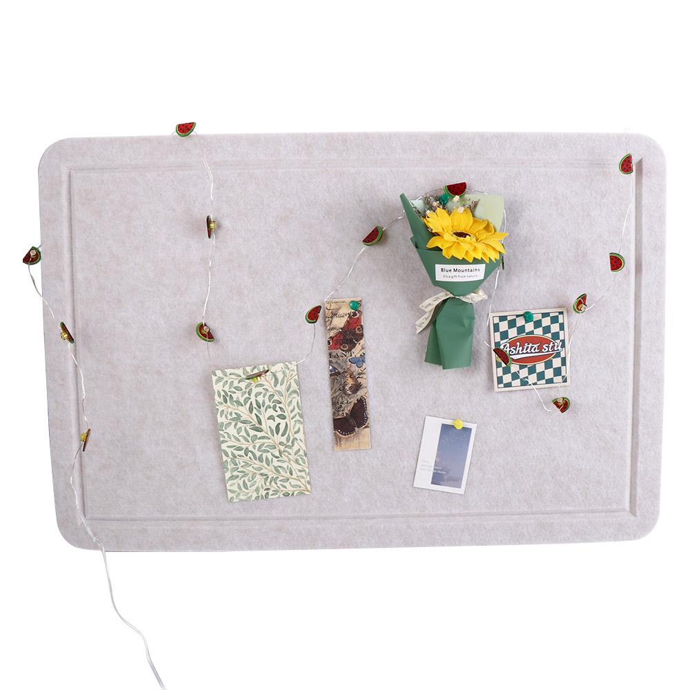 Painting Works Felt Display Board Soundproof Panel Message Board Photo Background Board Decoration