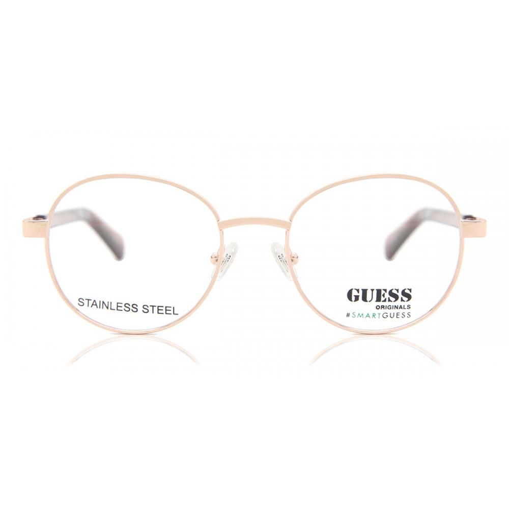 

Guess Gu8247 028 Unisex Eyeglasses Shiny Rose Gold/49