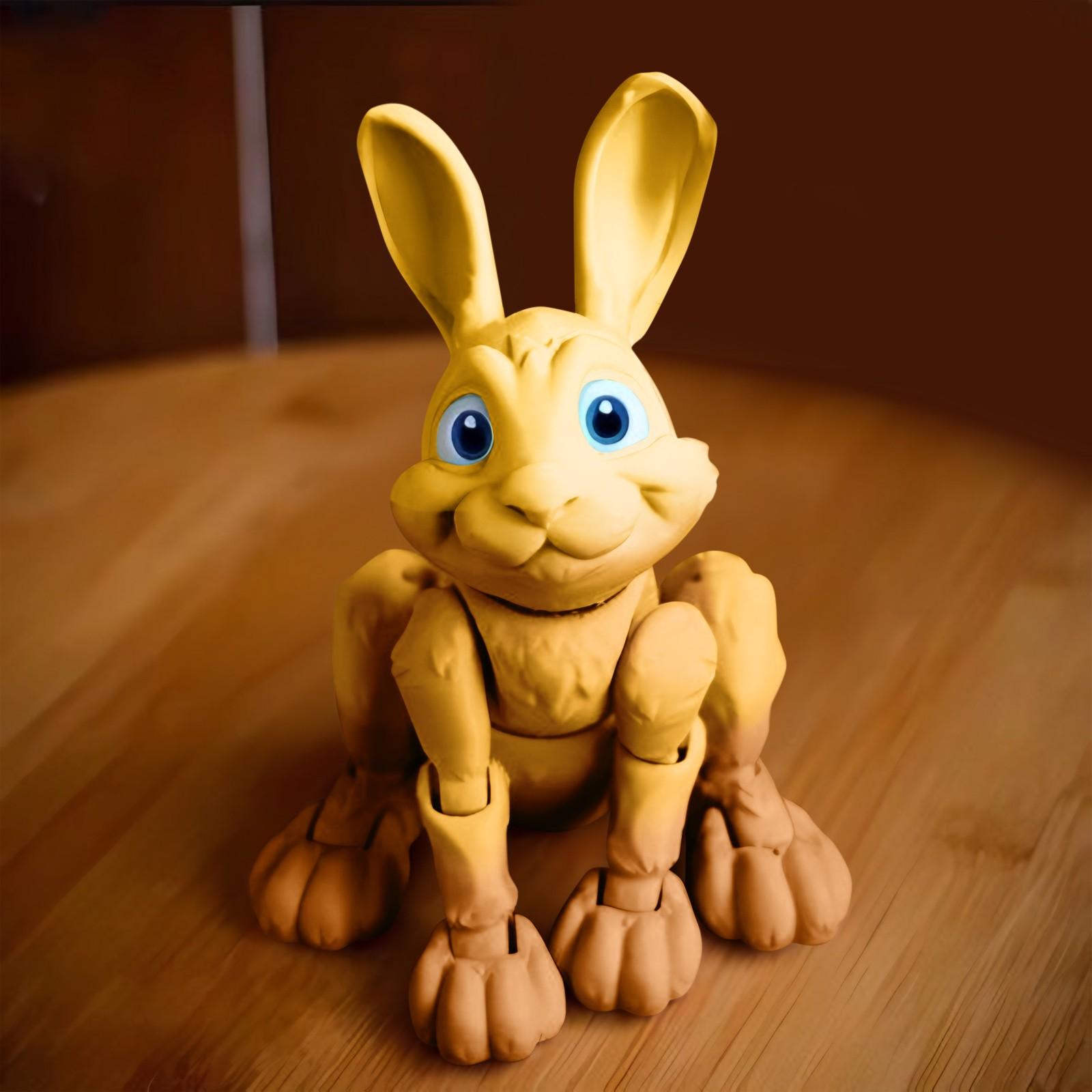 

3D-печатная однотонная игрушечная модель, игрушка-украшение, милая подвижная модель One Size