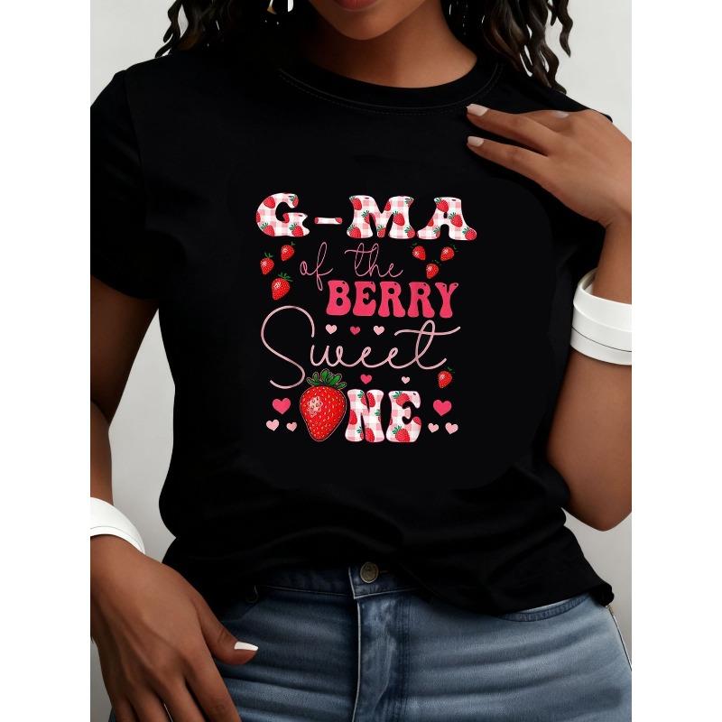 

Женская футболка большого размера с цветочным принтом, повседневная, с круглым вырезом, короткий рукав, летняя, для повседневной носки, для особых случаев, модный топ S чёрный