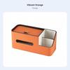 Multifunctional Tissue Box Organizer Long-Lasting Multifunctional Tissue Box Desktop Storage Holder Easy To Clean for Family