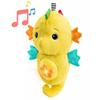Baby Einstein Baby Night Light, Yellow Seahorse Comforter, Responds To Baby's Cries, Musical, Light-up, White Noise, Pacifier Clip